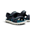 סנדלי בנים Timberland כחולים עם רצועות סקוץ' וכף רגל קלה מסוליה בהירה